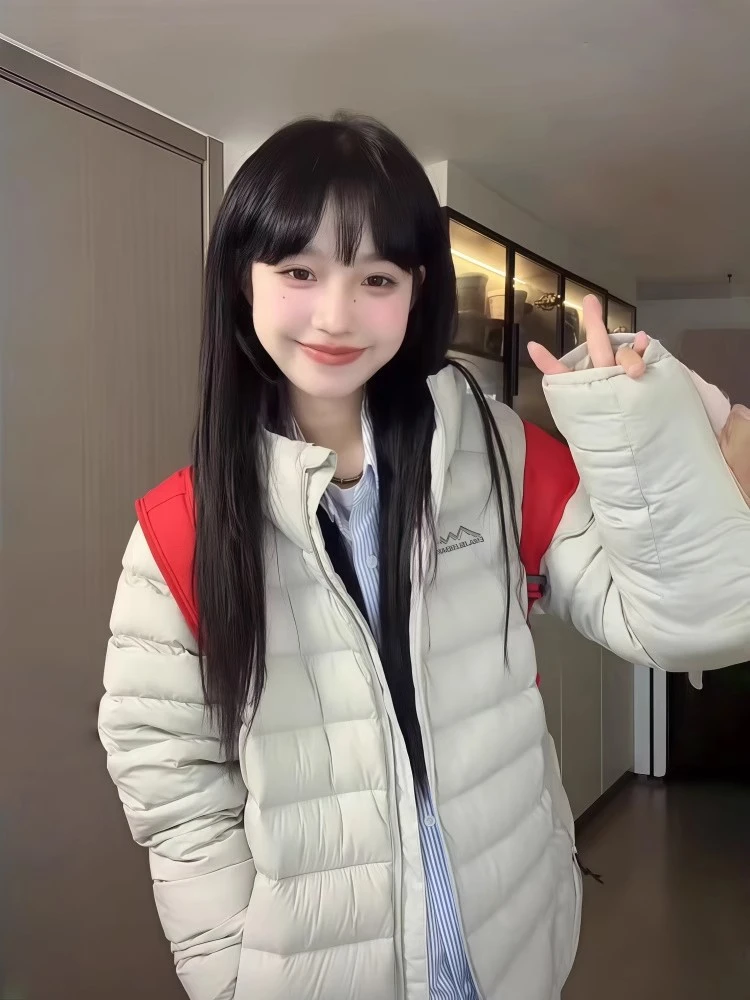 薄款棉服女2025年新款韩系宽松轻薄羽绒棉衣超好看棉袄外套女冬季