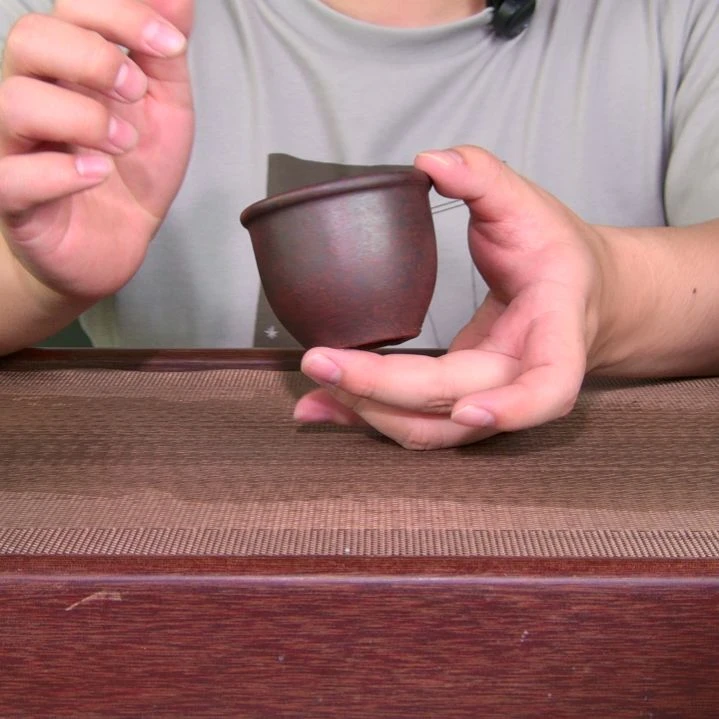 茶杯紫砂高货放漏