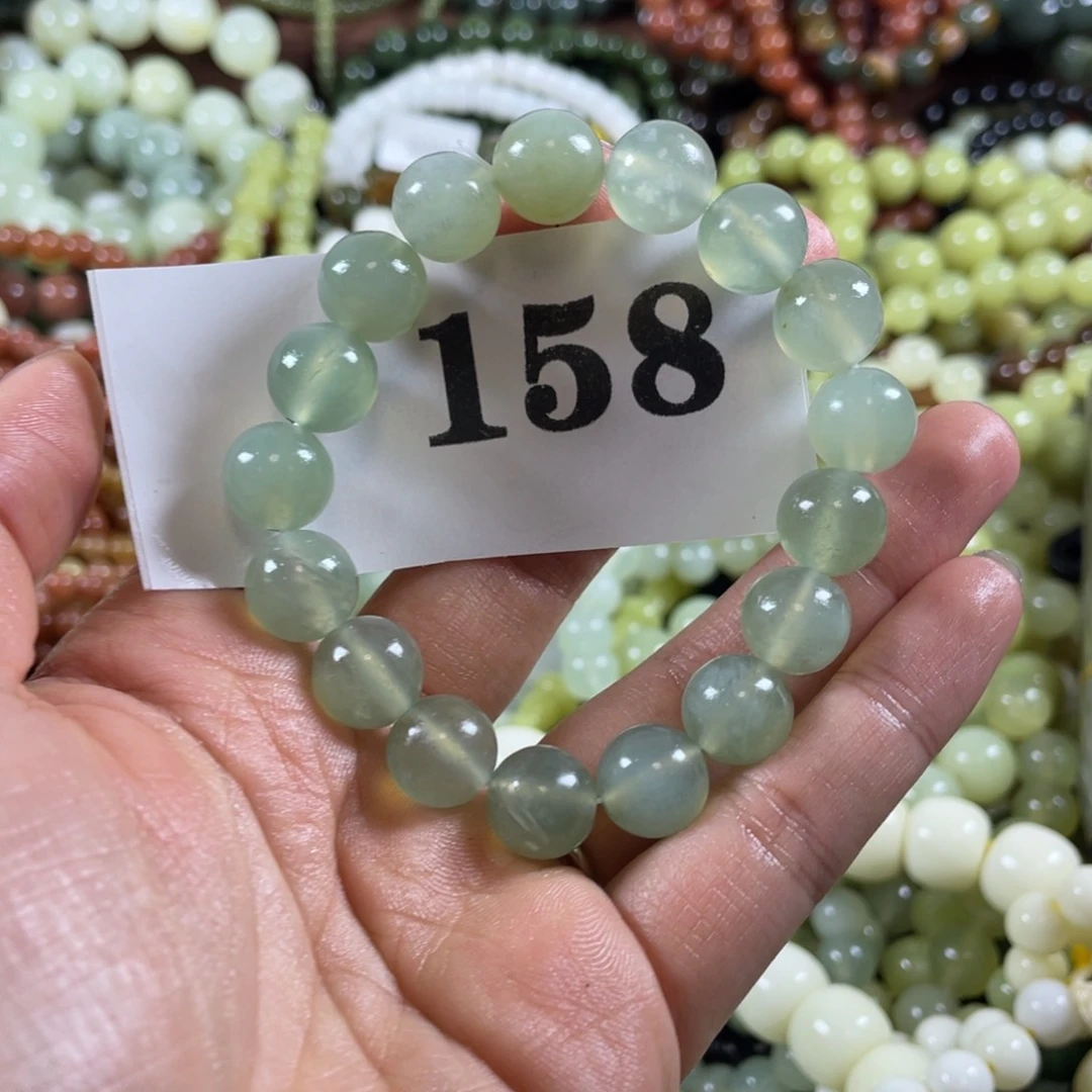 未镶嵌蛇纹石玉手链