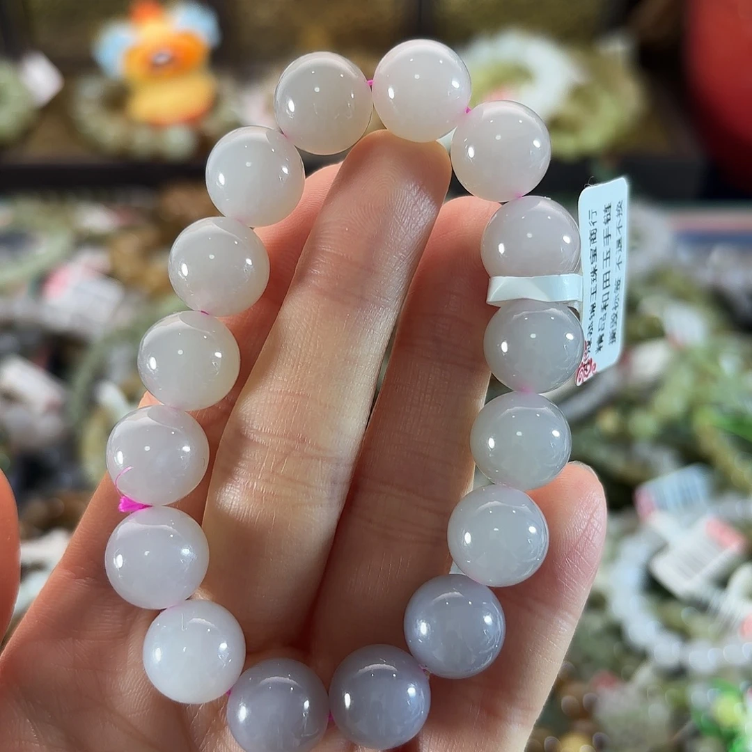 和田玉未镶嵌手链111