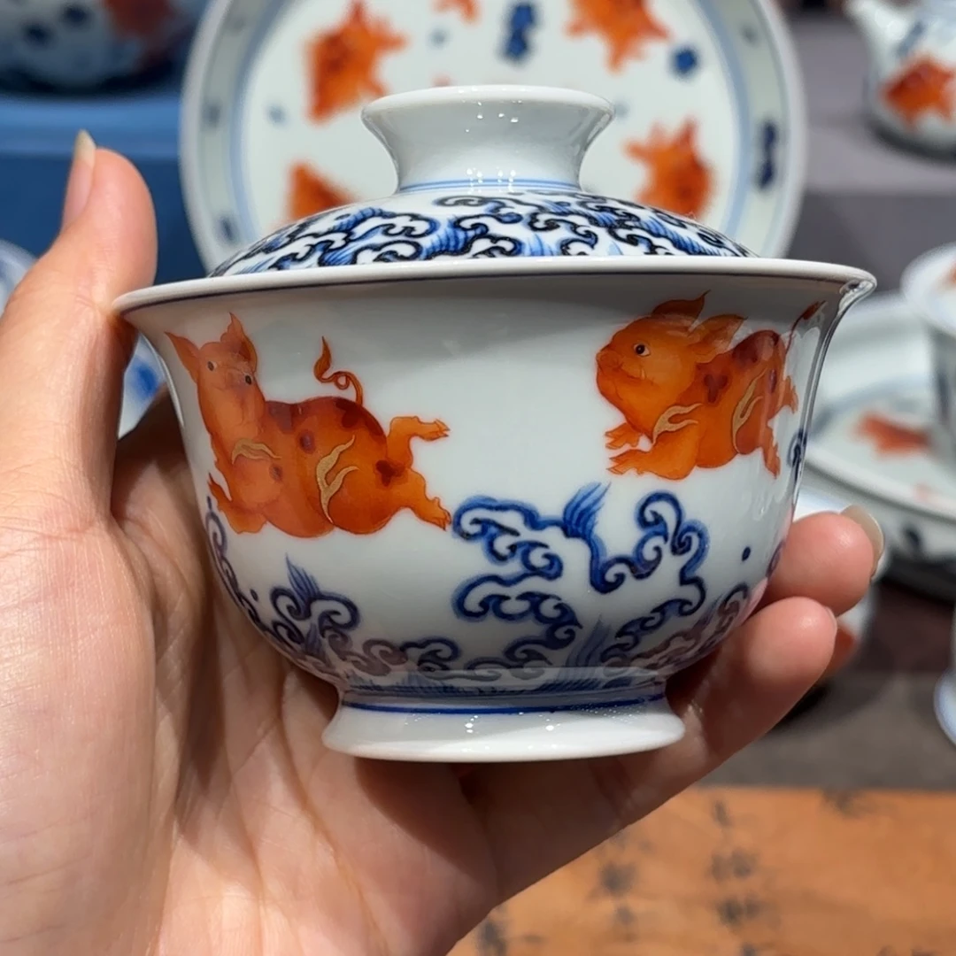 手工手绘陶瓷茶具