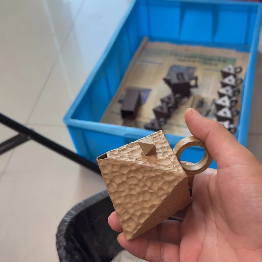 见****茶壶紫砂全手工八方玲珑段泥120cc