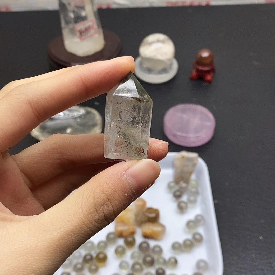 水晶未镶嵌珠宝半成品14水晶石