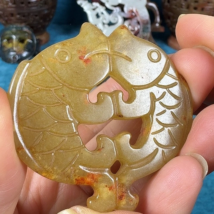和田玉（糖玉）未镶嵌挂件
