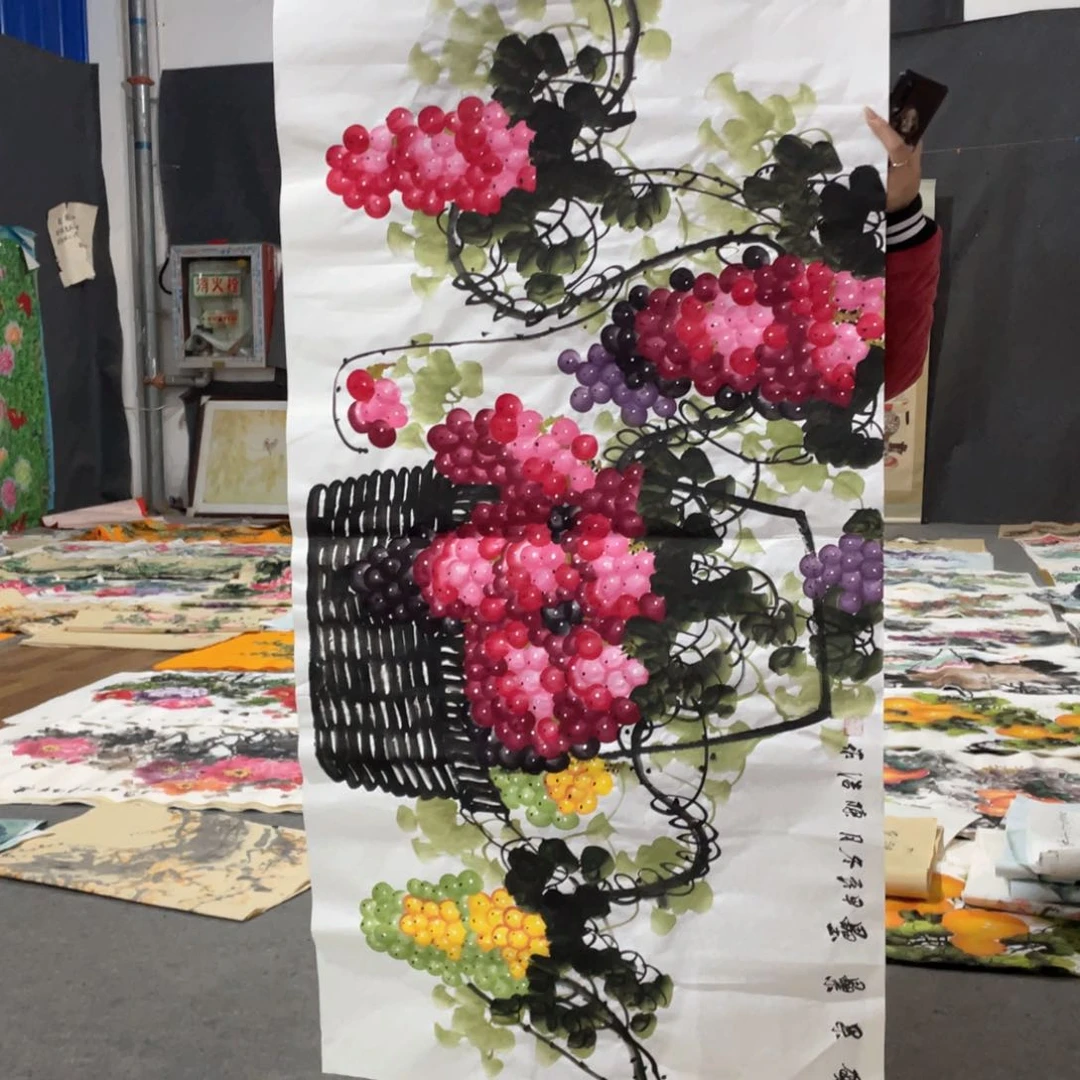 国画国画作品画心一张