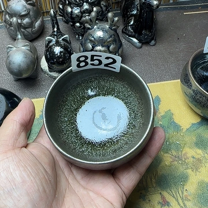 茶盏建盏杯主人杯龙窑柴烧