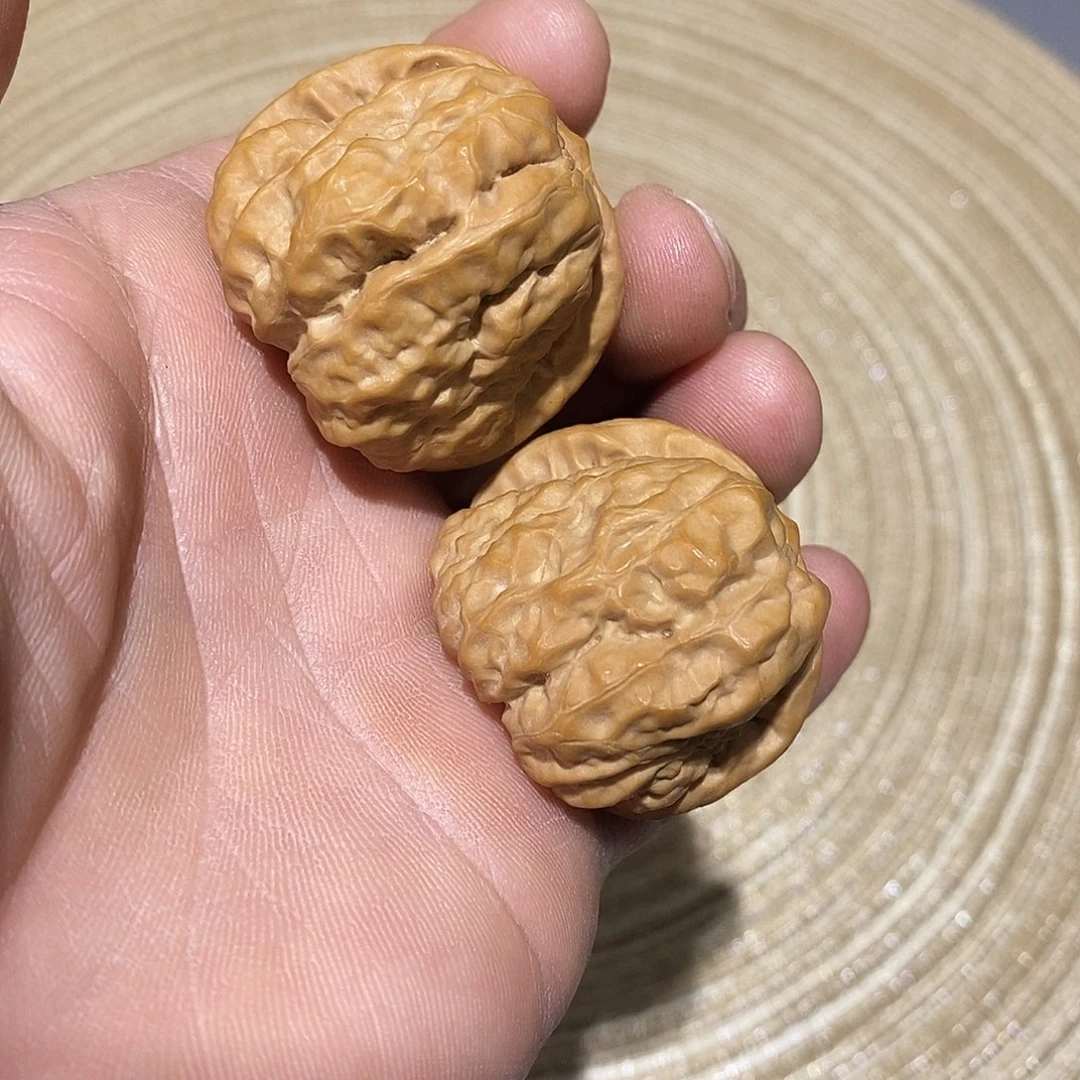 桃木文玩麻核桃蛤蟆头