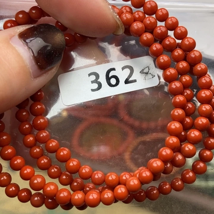 南红玛瑙未镶嵌手链
