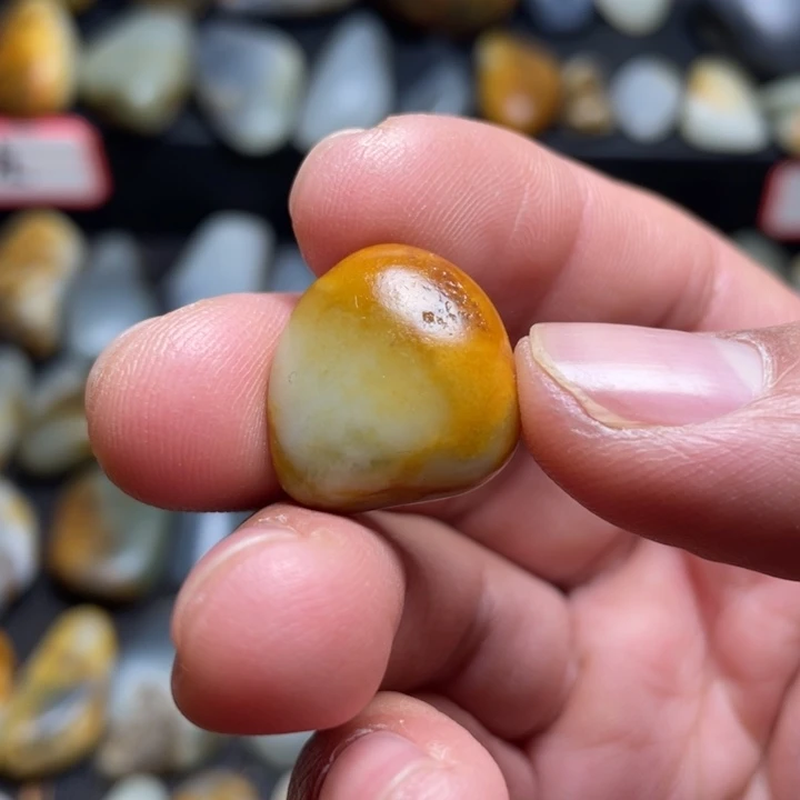 和田玉未镶嵌挂件1