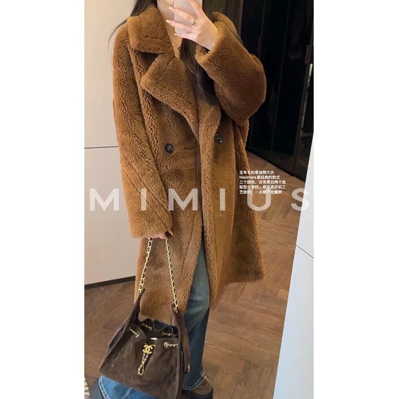 【mimius】U Max家经典Teddy泰迪颗粒羊毛大衣 G10095