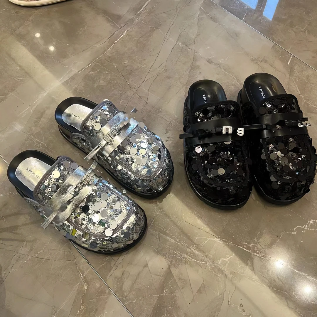 【heipa】晨夕潮牌娃娃头潮走秀厚底休闲百搭时尚女款潮鞋