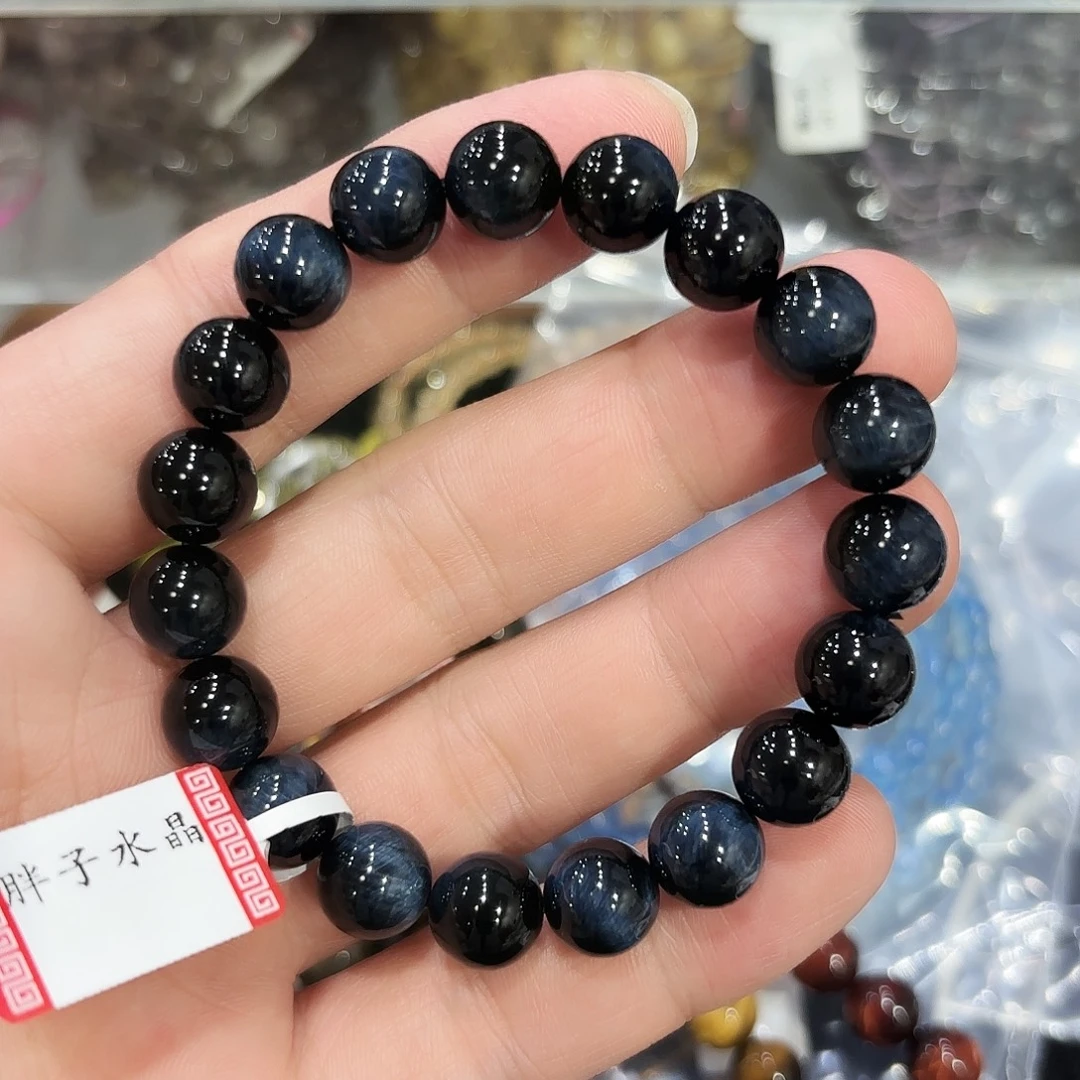 手串未镶嵌水晶蓝虎眼