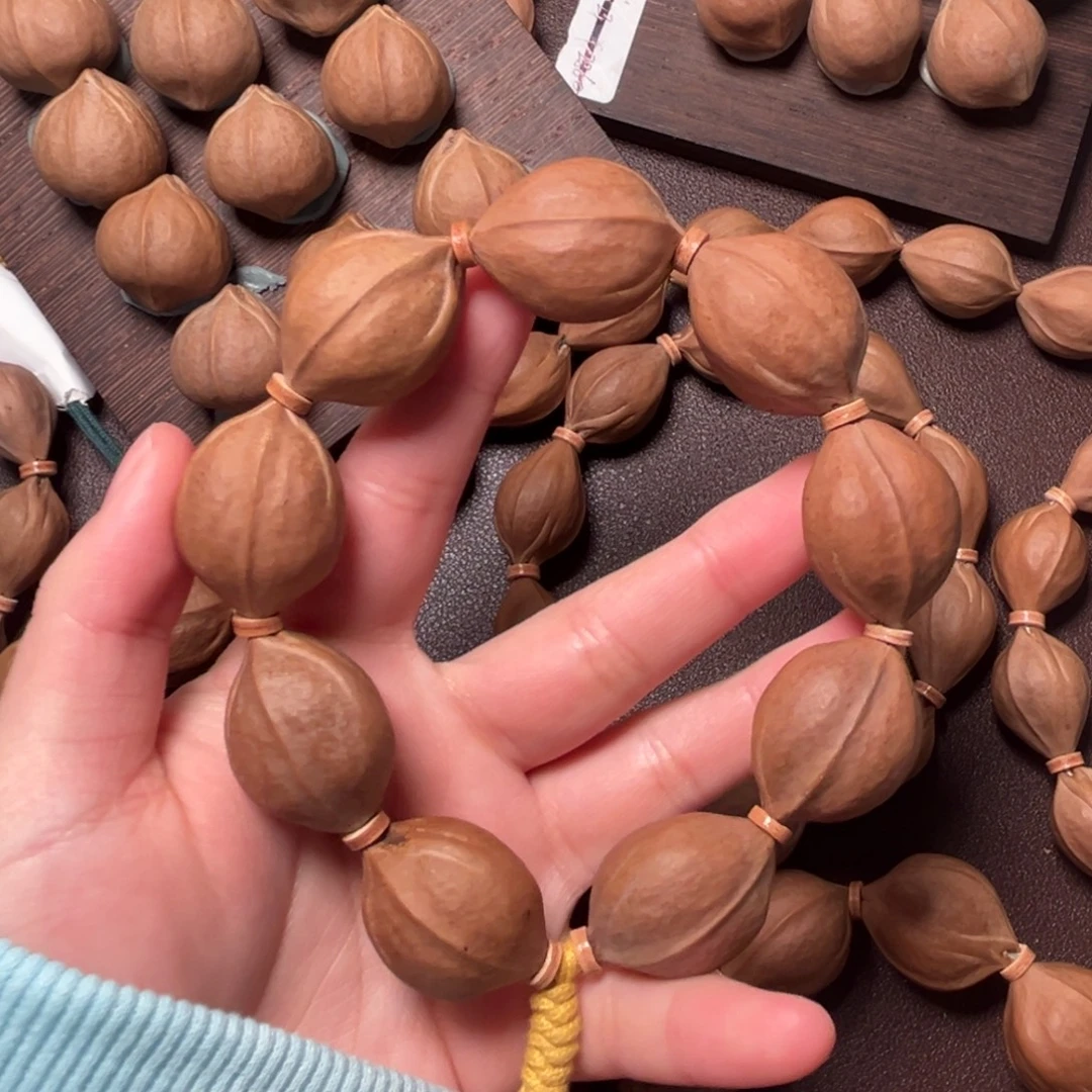 橄榄核手串/手链20.528梅林铁三花橄榄核