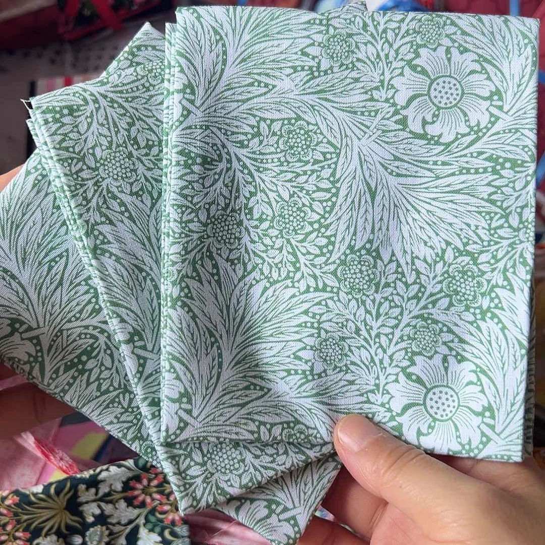 3片纯棉品牌小布块45.50厘米一片