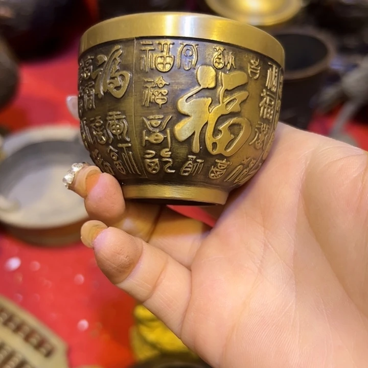 黄铜摆件，文房工艺品摆件