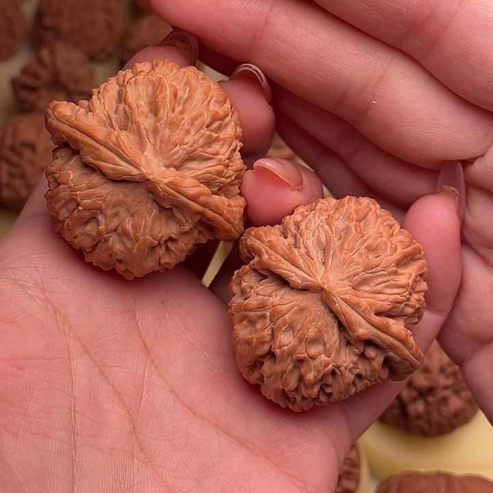 輝****文玩核桃把件白狮子43