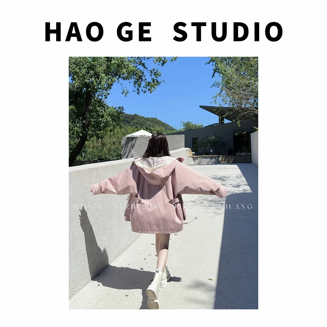 浩哥严选●蕾丝绮梦HGX5WT2150A外套预时尚休闲洋气宽松韩版秋季款