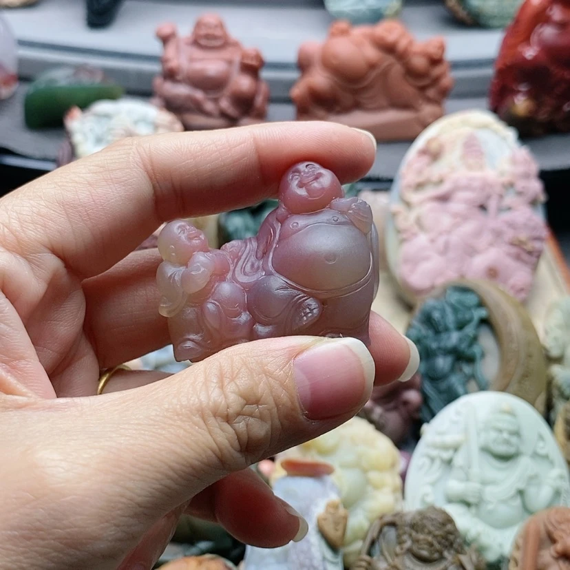 【闪购商品】未镶嵌吊坠定制玛瑙