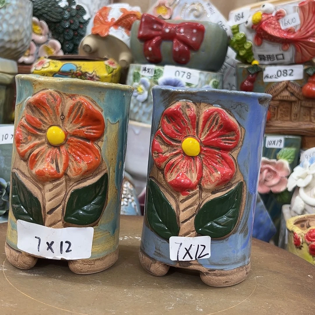 粗陶多肉花盆花盆