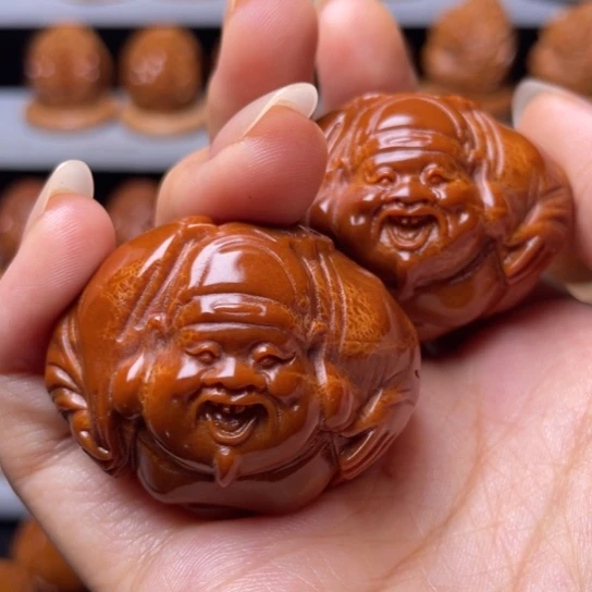 吊坠橄榄核横财手球3.3