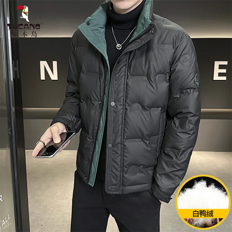 TUCANO/啄木鳥冬季新款立领羽绒服休闲鸭绒保暖休闲档次帅气时尚