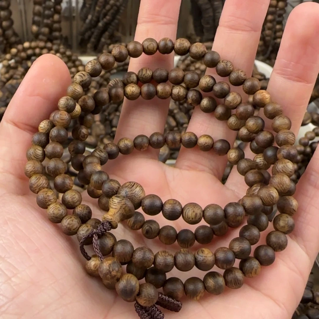 【闪购商品】沉香手串刘*水奇楠手串卡05