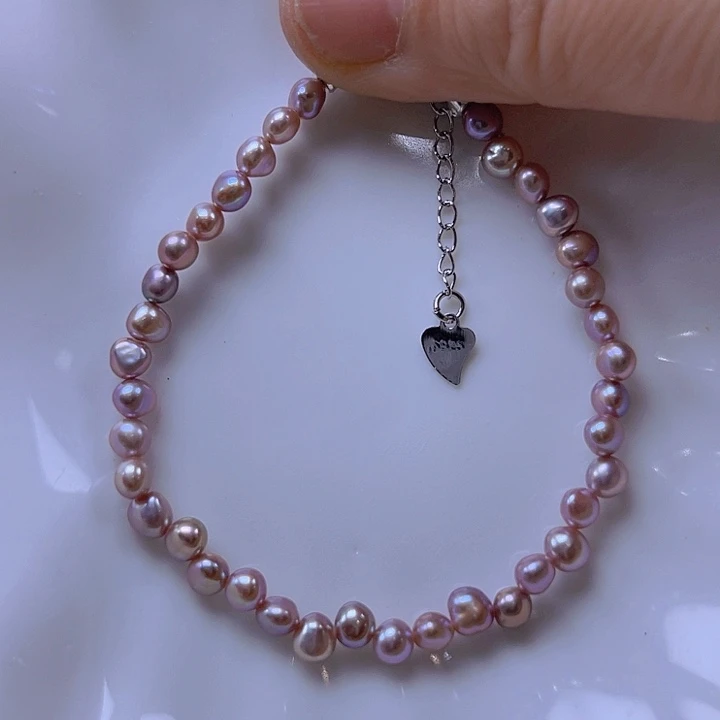 淡水珍珠项链合金