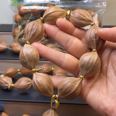 手串/手链贝壳橄榄核2.5正四花480