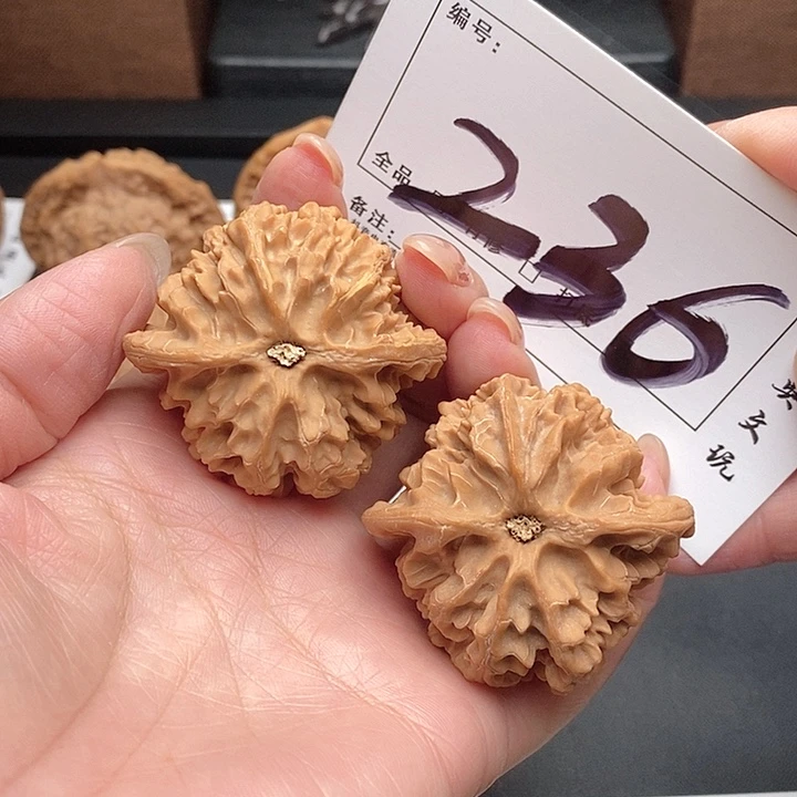 文玩核桃吊坠236号 46尺 苹果