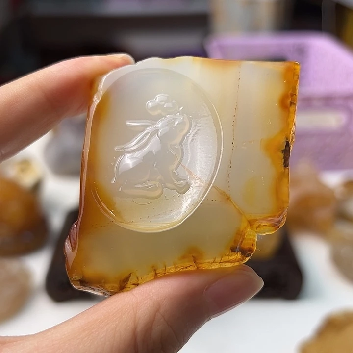 未镶嵌颈饰玛瑙/玉髓