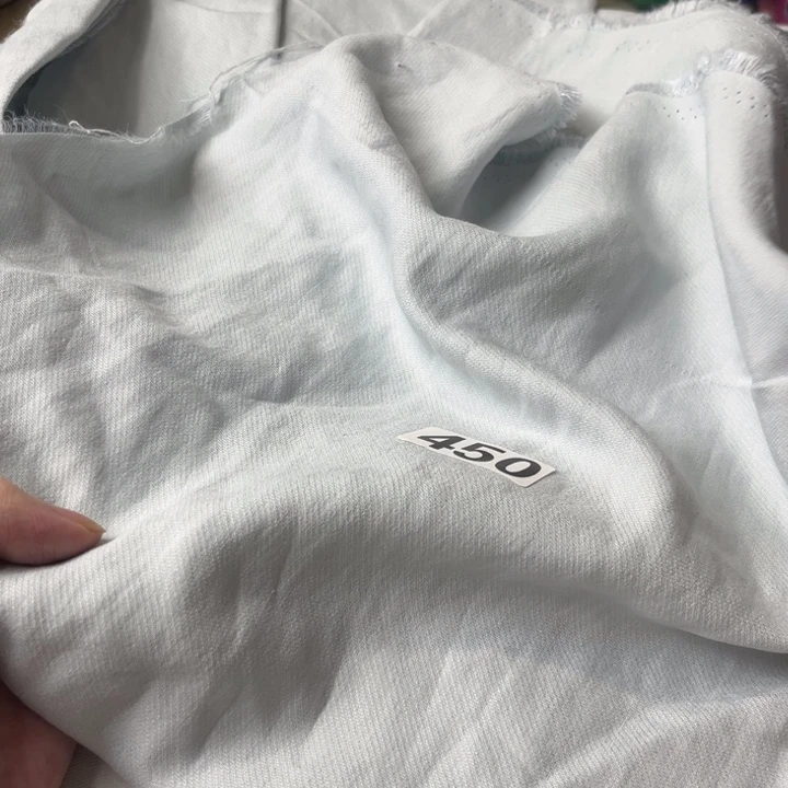 棉混纺450。 灰蓝1米瑕疵