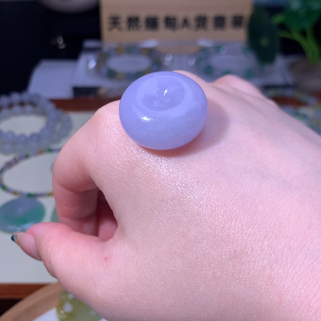 未镶嵌定制翡翠平安扣