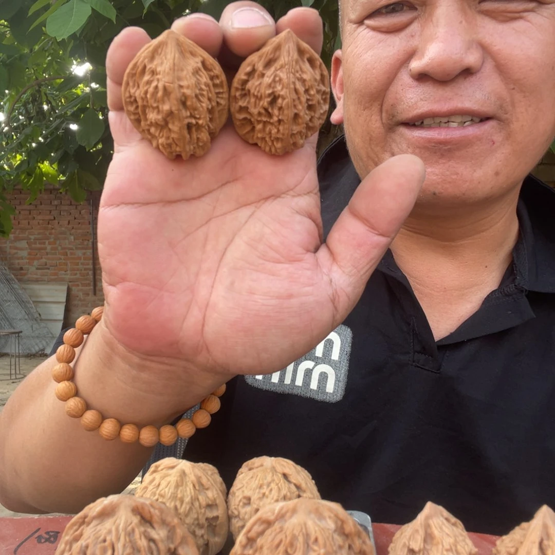 文玩核桃吊坠忆*6鸡心39