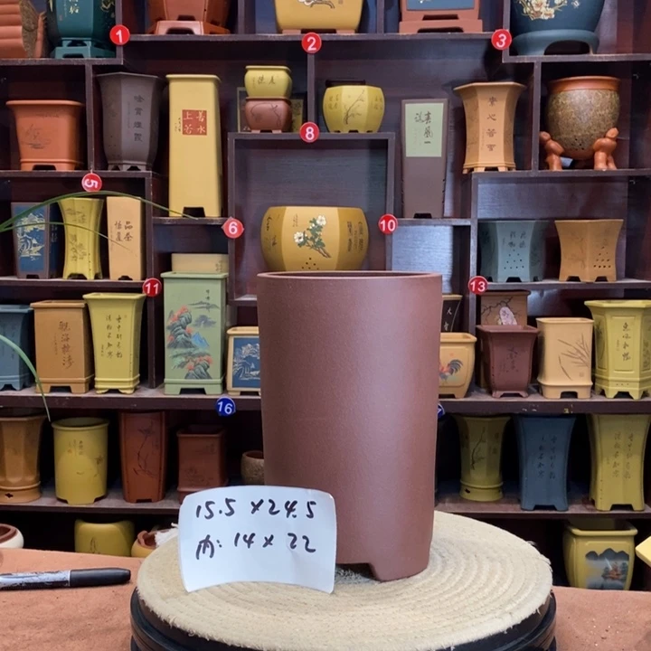 紫砂花盆紫砂花盆