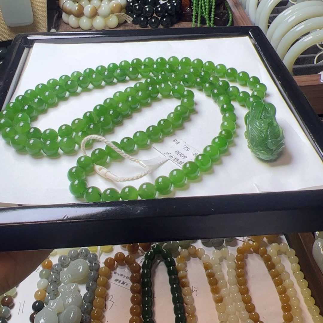 玲***和田玉（糖玉）未镶嵌手链