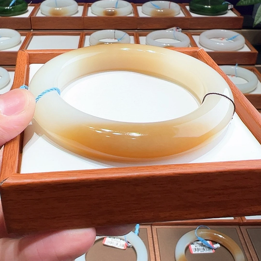 和田玉手镯60.61未镶嵌