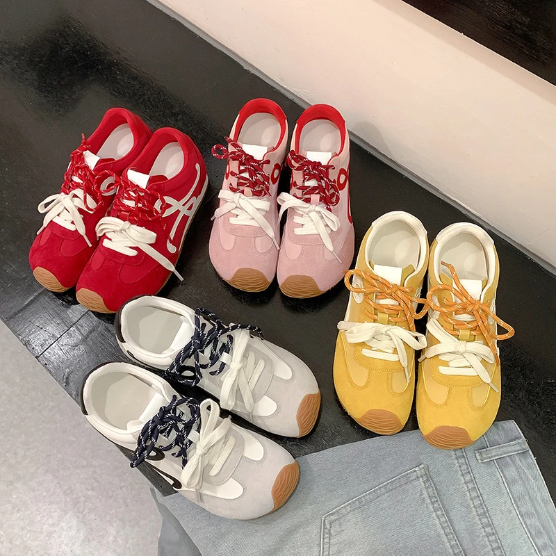 【苏茵茵同款】内增高厚底~鸳鸯鞋休闲鞋女款鞋子阿甘鞋夏季款百搭