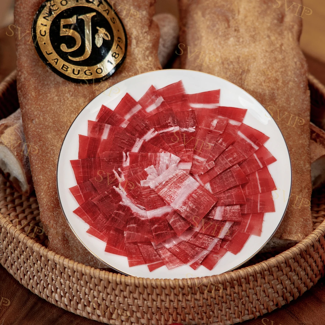 【5√福利】西班牙进口火腿开袋即食切片到手5√切片*1+5√肉丁*2