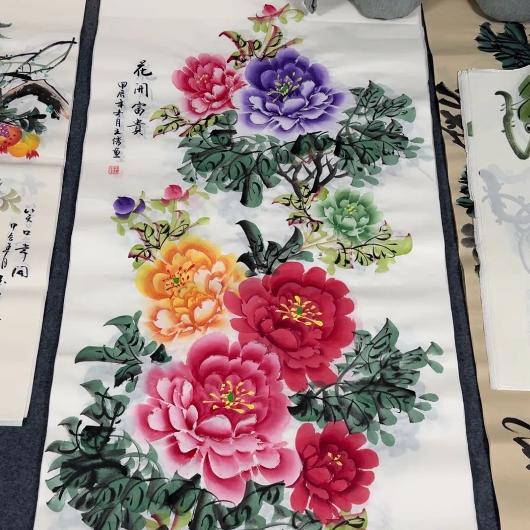国画晓彤美术馆直播间