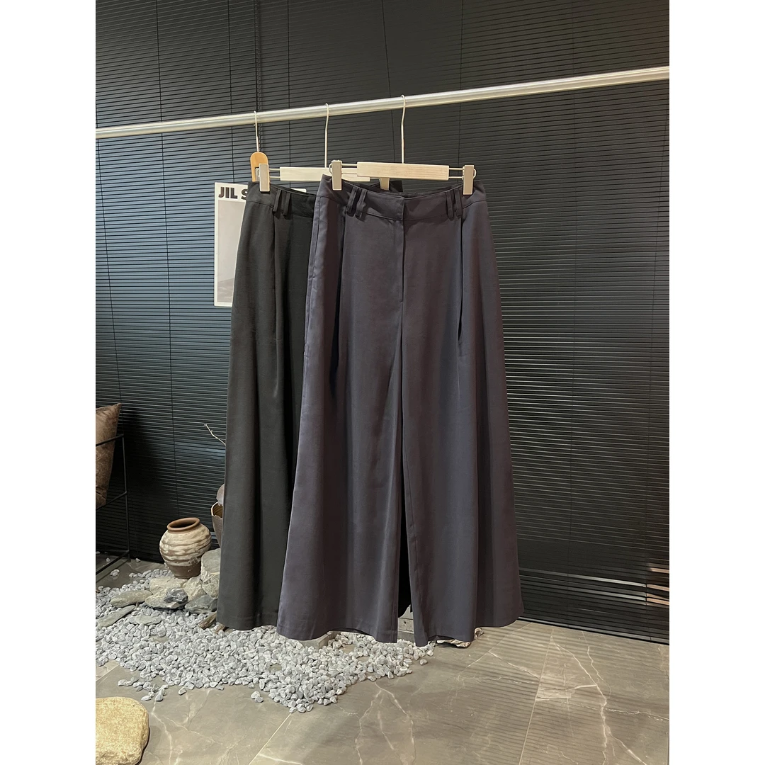 阔腿休闲西裤00365（清）