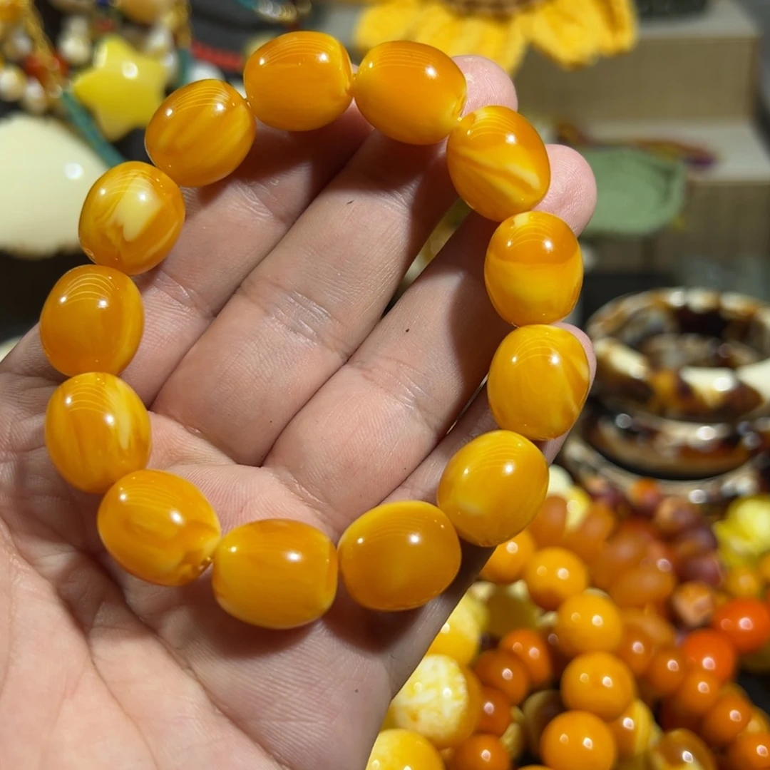 未镶嵌琥珀手链卡1.4➕