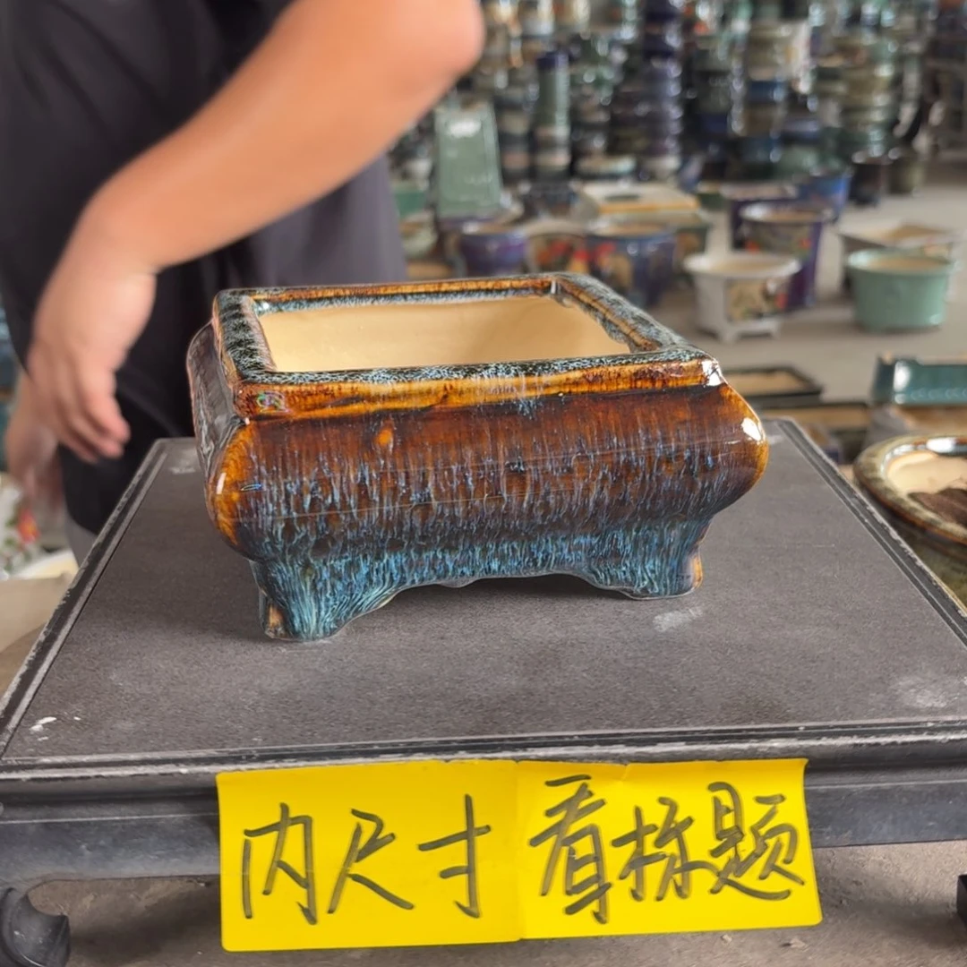 。一风堂石湾花盆 内12*6