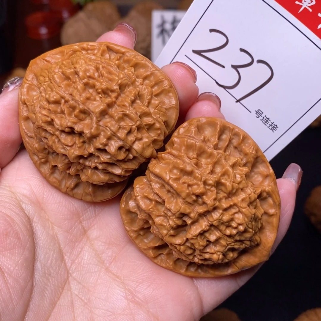 文玩核桃把件237官帽4.9
