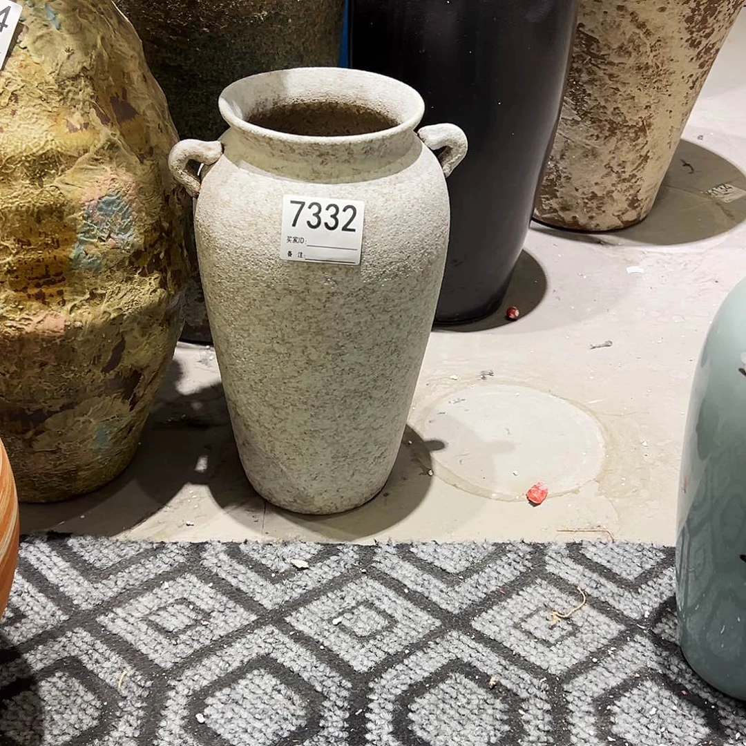 缸7332高32口11陶瓷花瓶无孔