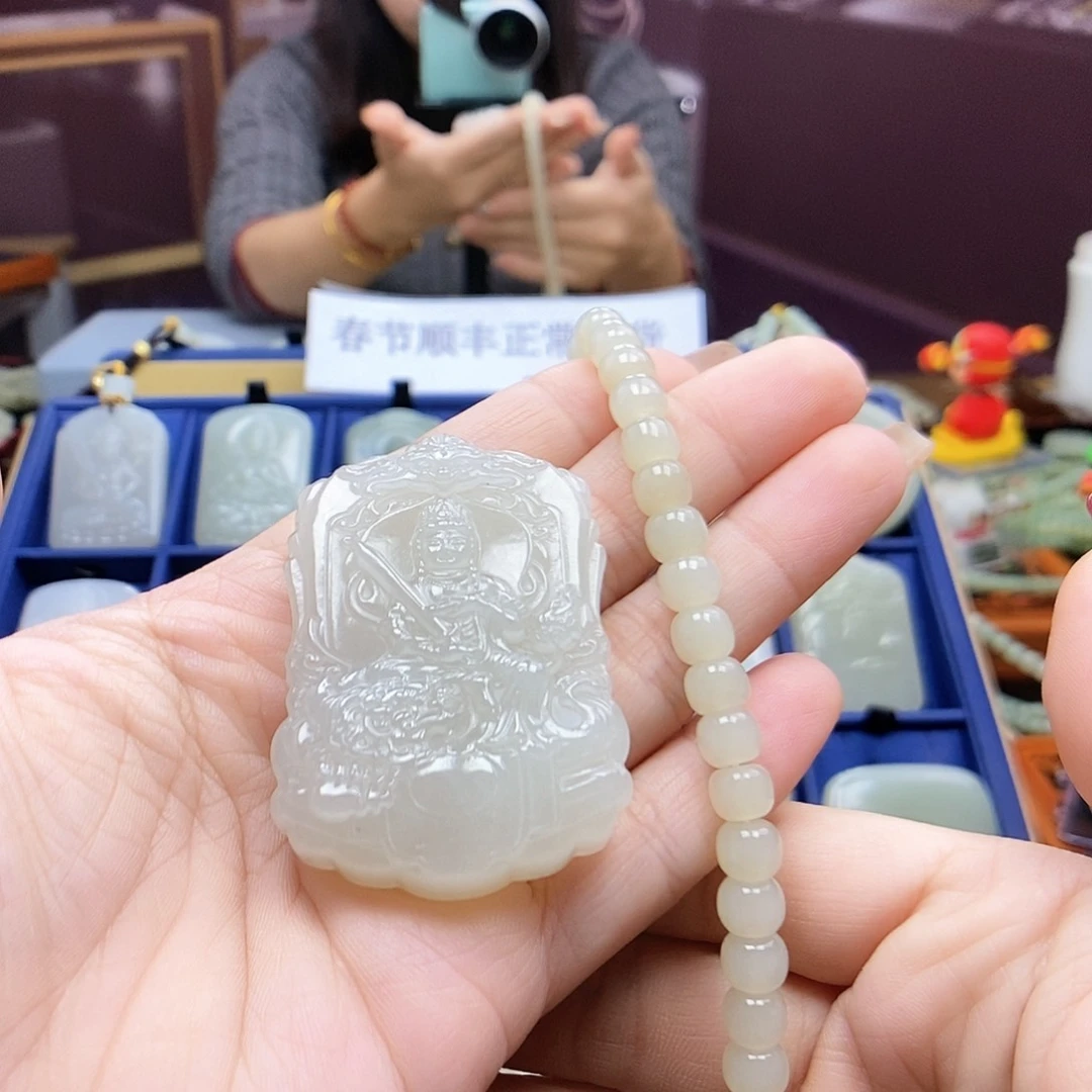 和田玉颈饰未镶嵌用****5