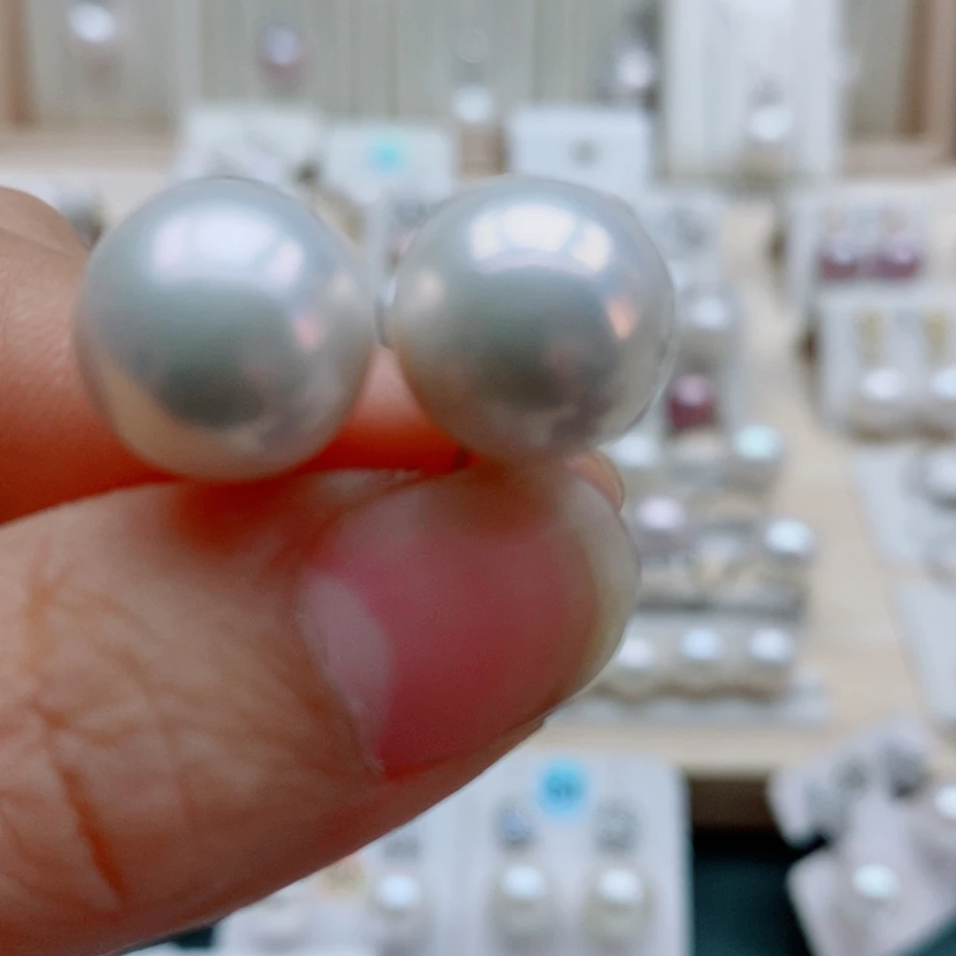 识***。银S925镶嵌颈饰淡水珍珠