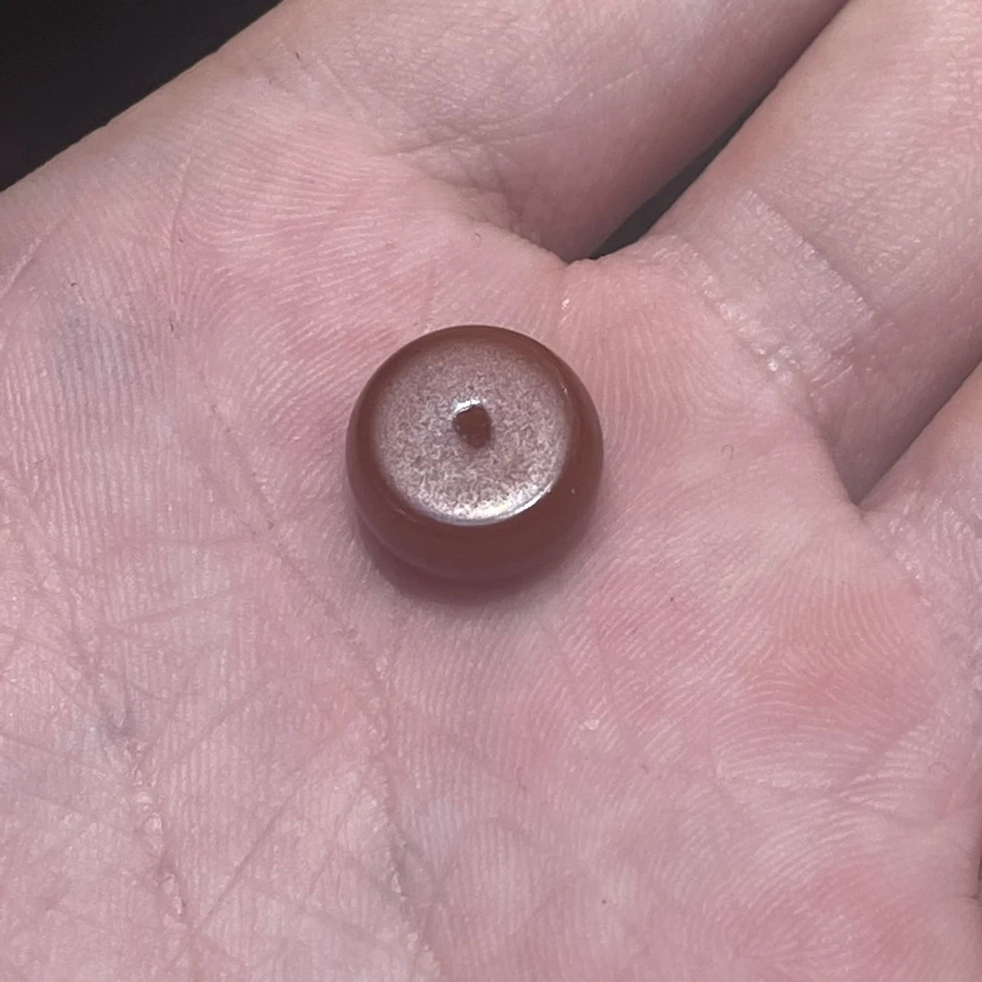 【佳哥严选】J68668-蜜蜡焦糖老蜡饼子单籽(多样性发其一)10+mm左右