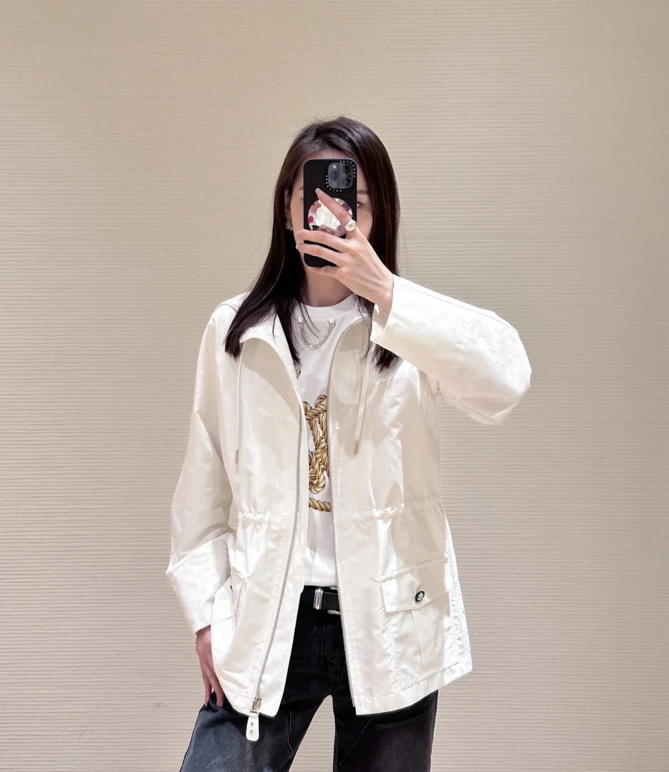 99新 LouisVuitton/路易威登 Nautical系列满印外套34码 GM002825