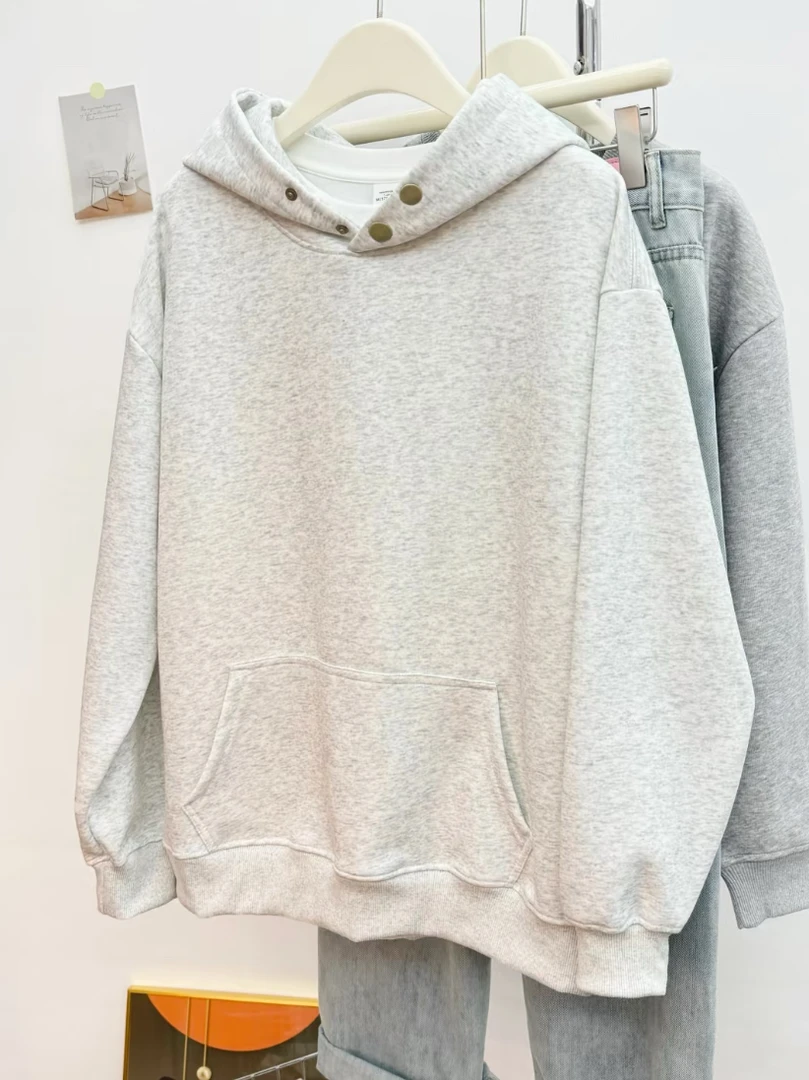 【直接扣号专拍】男士秋冬圆领套头长袖上衣时尚潮流卫衣休闲百搭