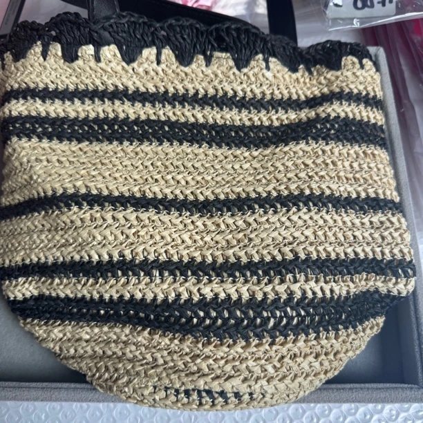 A640-百搭编制包包手提包一个